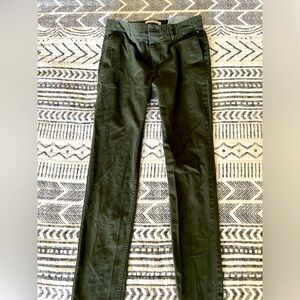 Hawker Rye skinny green chinos - Like new!